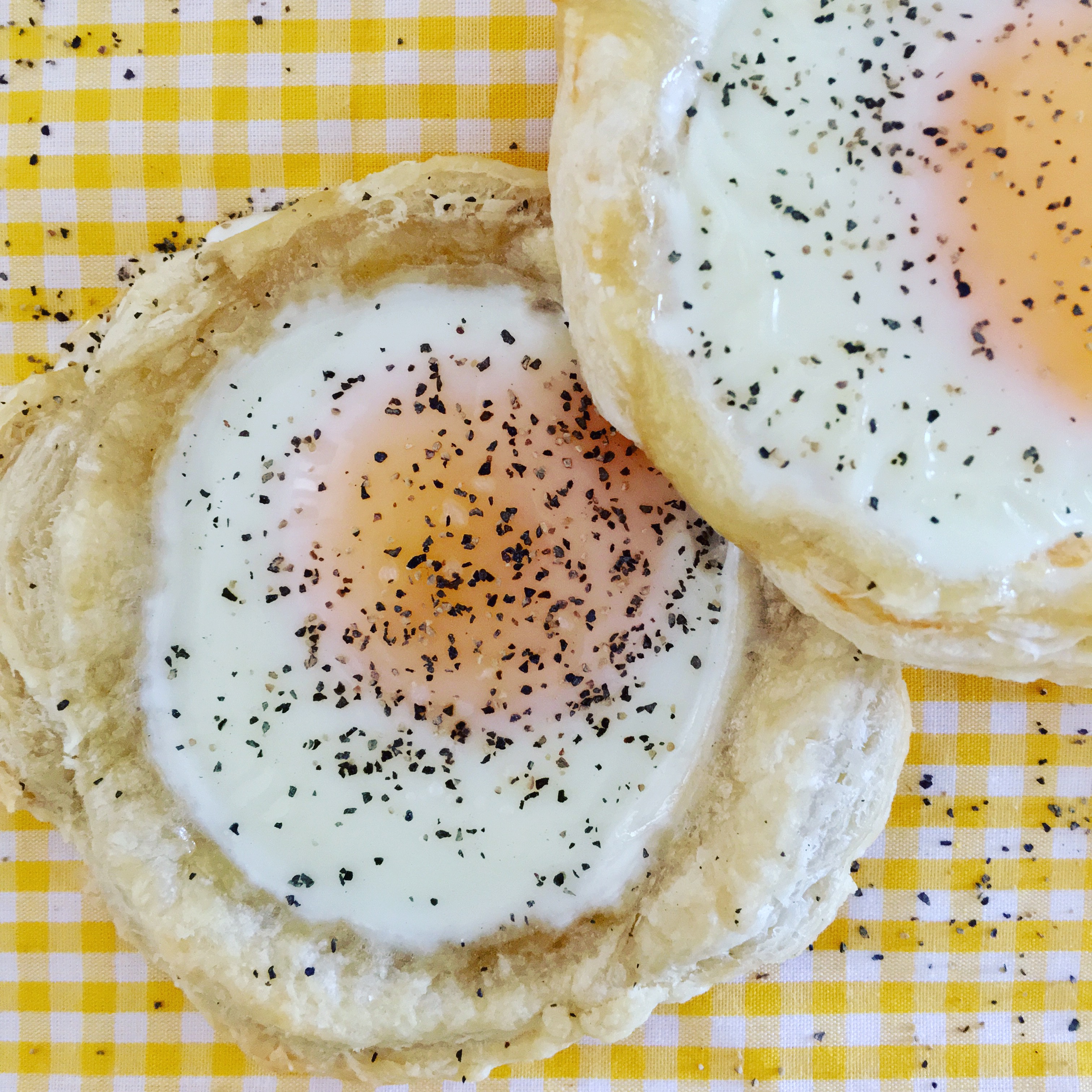 Good Morning Sunshine Puff Pastry Eggs