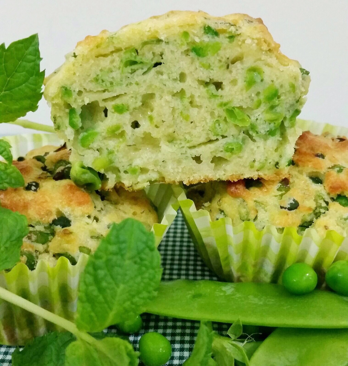 Savory Green Muffins